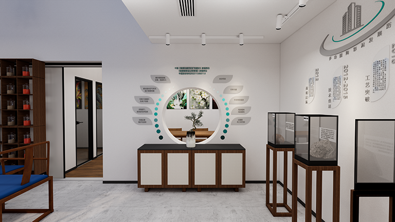 四川裕霖涂料展厅
