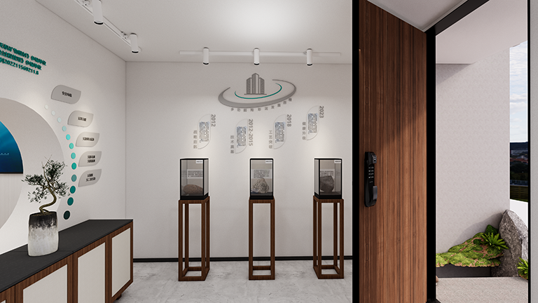 四川裕霖涂料展厅