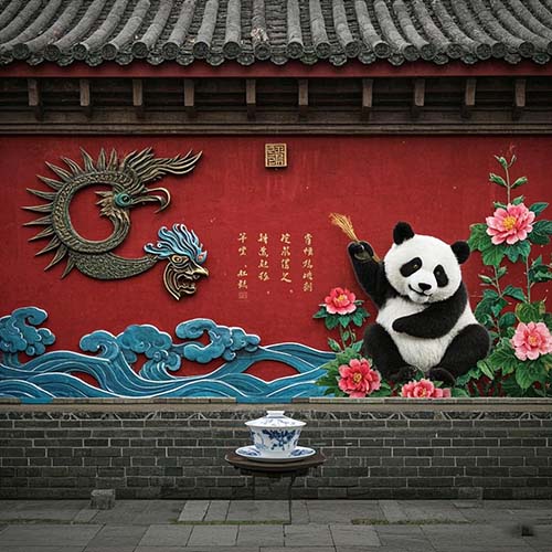 成都文化墙