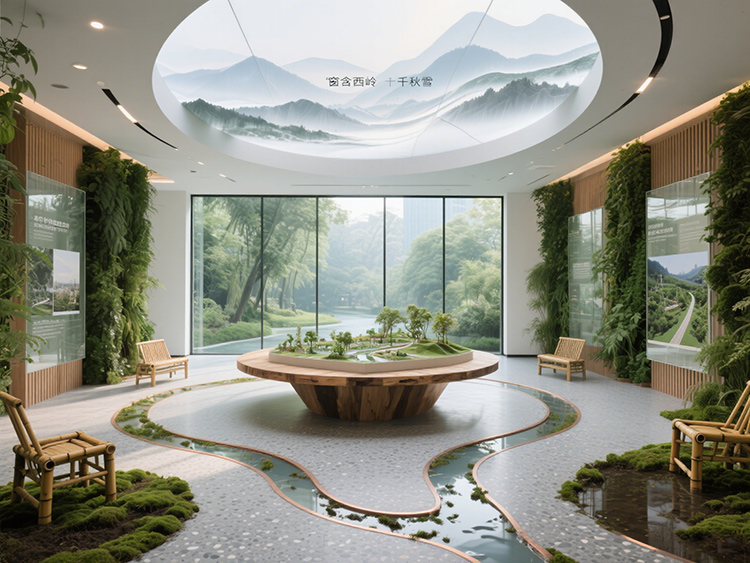 成都展厅设计：如何用空间传递“公园城市”理念？