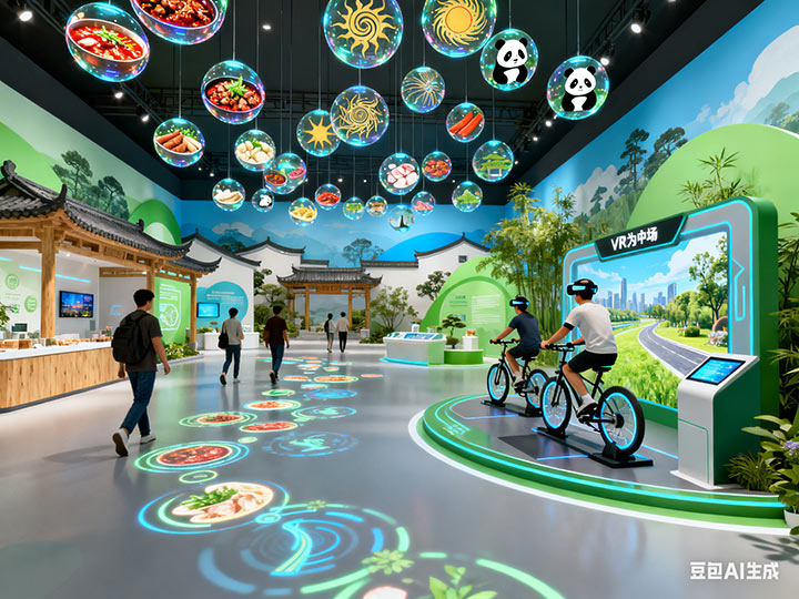 数字赋能：成都展厅设计中的VR/AR技术应用实践