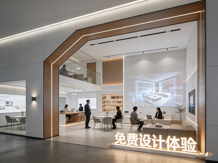 免费设计概念展厅：品牌如何用"零成本体验"撬动高价值客户 | 成都展厅设计