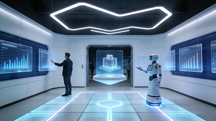 科技感+互动性成标配！2026成都企业展厅设计新趋势解析